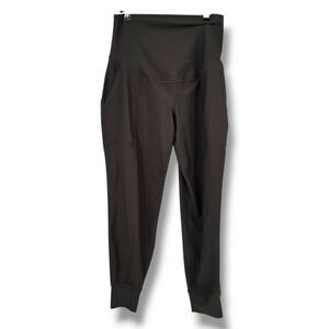 Old Navy Powersoft High-Rise‎ Joggers Active Go-Dry Brown Pants M